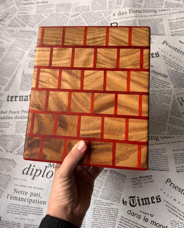 Дървена дъска за рязане Brick